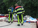 Prio 2 Containerbrand Milieustraat Lutkepost N358 Buitenpost